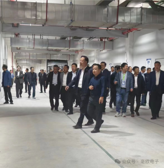 蚌埠市市委書(shū)記黃曉武、市長(zhǎng)馬軍一行蒞臨毫歐集團(tuán)-安徽工廠(chǎng)考察交流